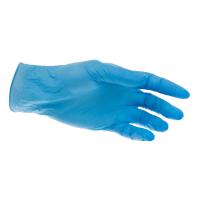 Rękawice nitrylowe niebieskie A100 L