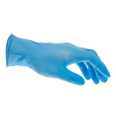 Rękawice nitrylowe niebieskie A100 S